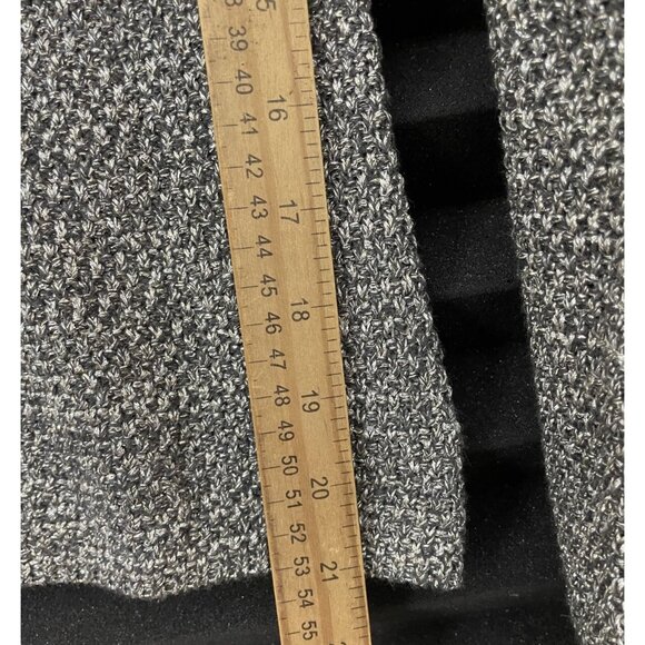 Charter Club Silver Metallic Gray Cardigan beads Size Small Knit - Picture 7 of 9